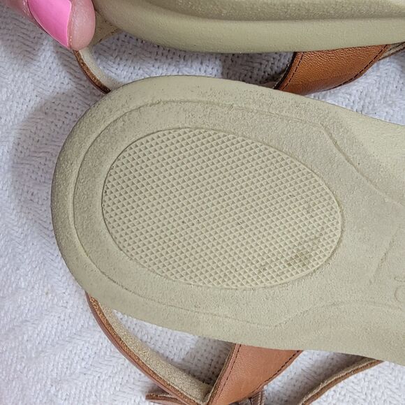 SAS Huarache Quarter Strap Sandal Antique Tan Brown Size 10.5 S Clean EUC - Picture 16 of 16
